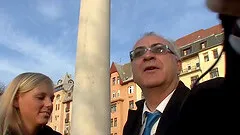 Curvy woman enjoys hard fuck from older man