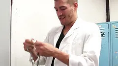 Sexy College Blonde Trisha Exploited at Doctors