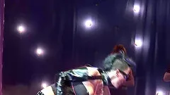 extrem bizarre fetish sex show on european public sex fair schow stage