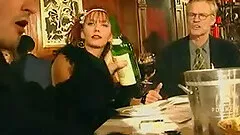 Dinner in restaurant turned into group sex orgy