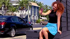 Eli Luxx's nice face covered in cum after a great drilling game