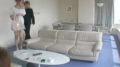 Bathroom doggy style and pleasing her pussy with toys