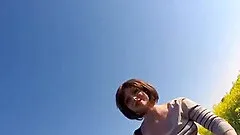 Nasty German Amateur Outdoor Blowjob And Facial