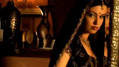 Exotic beauty Deva Dassis exposing her desirable body