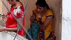 Desi voyeur on balcony