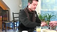 Cute french teen enjoys her first extreme anal fuck orgy with massive facial cumshots