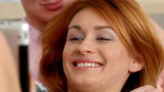 Esperonse is a cock craving chick covered in a guy's fresh cum