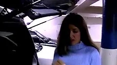 Amateur Brunette MILF Public Blowjob And Cumshot POV