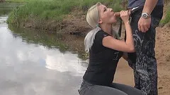 Amateur German Blowjob In Public