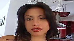 Smokin' hot honey gets a juicy facial after pounding long boners