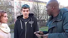 Jenifer and her husband try an interracial threesome