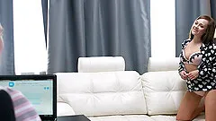 Hot  gets her asshole filled before facial