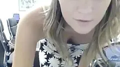 Webcam Girl Masturbates In Conference Room