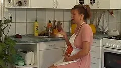 Horny extreme big breast pregnant houswife gets wild fucked