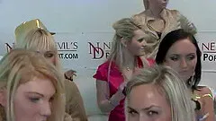 Kate Gold pussy ravished sequential in interracial group sex