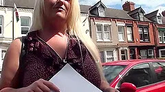 Fat beauty is great at making a cock stiff with her lips