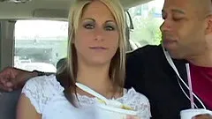 Small tits Courtney driven home then ravished hardcore in mmf