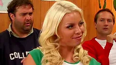 Sexy Zoey Foxx gets nasty facial cumshot after cock riding hardcore