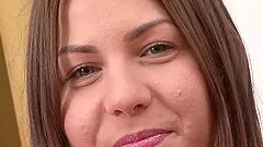 Black man fucks white girl in real porn casting interracial