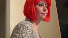 Chubby honey gives a nerdy guy the best blowjob ever