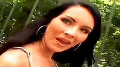 Massive dong for gorgeous Gloria Gucci's narrow butt hole