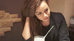 Mila C looking flaming hot and fucked during a casting session