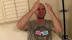 Toy warms her pussy for a rough pounding with a long cock