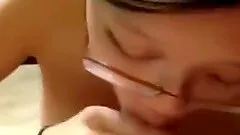 Gamer nympho gives head for video game