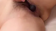 Hot chick's warm pussy ravished by kinky toys and a cock