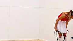 DILLION and PRISTINE SCISSORING after NAKED Racquetball