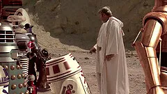 Diva with nice ass having her anal screwed in parody story shoot