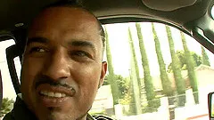 Latina brunette oiled pussy withstanding big black cock blasting