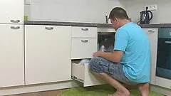 Lovely moans as skinny small tits babe pussy is banged hardcore