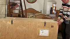 Natural tits blonde cock riding hardcore till getting facial cumshot