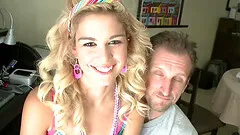 Screams as blonde slave sex hole is blasted hardcore in BDSM