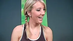 Gorgeous Barb Cummings in one of her many interracial adventures