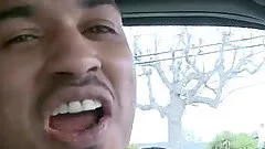 Babe withstanding heavy bangs of big black cock hardcore