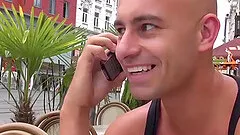 hot chocolade teen gives a real slippery nuru massage with happy end and a shower