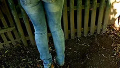 Lover lesbians caught in cameras caressing the fingerfucks in the gardens.