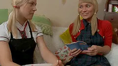 Irena and her best friend engage in the lesbian strap-on activities