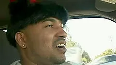 Fat ass cougar awarding big black cock blowjob in interracial sex