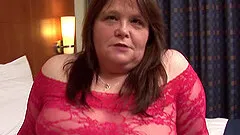 Adorable matured chubby enjoying the pleasure of lovely toy in BBW seen