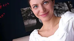 All that this hottie deserves is a sticky cumshot on her ass crack