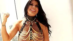 Mandingo's big black cock is a perfect thing for Romi's inner depths