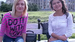 Jane Fox and Bella Dona are in love with their buddy's pecker