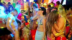 Smutty ladies go doggy for thorough fucking at the euphoric club