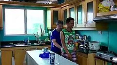 Daddy Bareback Fucks Asian Boy Marcon