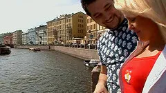 Anal slut moans loudly while getting drilled and is covered in cum