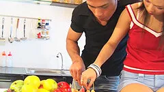 Pale beauty gets her pussy licked and fingered in a passionate way