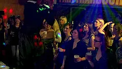 Vivacious girls give in to hardcore smashing at the club in a reality shoot